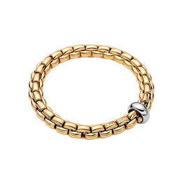 Fope Eka 18ct Yellow Gold Bracelet, 607B.