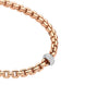 Fope Eka Anniversario 18ct Rose Gold 0.40ct Diamond Necklace. 707C PAVE.