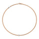 Fope Eka Tiny 18ct Rose Gold 0.07ct Diamond Necklace, 730C/BBR.