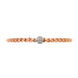 Fope Eka Tiny 18ct Rose Gold 0.19ct Diamond Bracelet, 733B/PAVE.