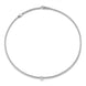 Fope Eka Tiny 18ct White Gold 0.07ct Diamond Necklace, 730C/BBR.