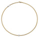 Fope Eka Tiny 18ct Yellow Gold 0.19ct Diamond Necklace, 730C/PAVE.