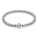 Fope Flex'It Eka 18ct White Gold 0.37ct Diamond Bracelet. 721B PAVE.