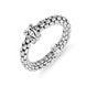 Fope Flex'it Prima 18ct White Gold 0.12ct Diamond Ring, AN748/BBR.