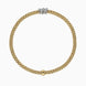 Fope Flex'it Prima 18ct Yellow Gold 0.20ct Diamond Bracelet, 748B/BBR.