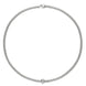 Fope Flex'it Solo 18ct White Gold 0.10ct Diamond Necklace, 634C/BBR.