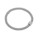 Fope Flex'it Solo 18ct White Gold 0.30ct Diamond Bracelet, 623B/BBR.