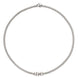 Fope Flex'it Solo 18ct White Gold 0.50ct Diamond Necklace, 655C/BBR.