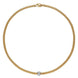 Fope Flex'it Solo 18ct Yellow Gold 0.10ct Diamond Necklace, 634C/BBR.