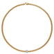 Fope Flex'it Solo 18ct Yellow Gold 0.29ct Diamond Necklace, 634C/PAVE.