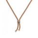 Fope Maori 18ct Rose Gold 0.09ct Diamond Lariat Necklace, 809/BBR.