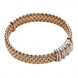 Fope Panorama 18ct Rose Gold 0.30ct Diamond Mixed Rondelle Bracelet, 588B BBR.