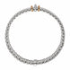 Fope Panorama 18ct White Gold 0.08ct Diamond Mixed Rondelle Bracelet, 587B BBR.