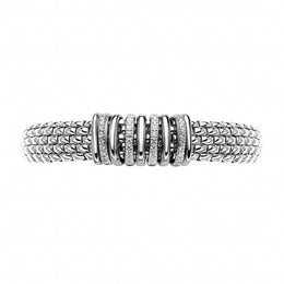 Fope Panorama 18ct White Gold 0.30ct Diamond Rondelle Bracelet, 588B BBR.