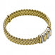 Fope Panorama 18ct Yellow Gold 0.30ct Diamond Mixed Rondelle Bracelet, 588B BBR.