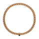 Fope Vendome 18ct Rose Gold 0.11ct Black Diamond Bracelet, 560B/BBR1.