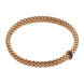 Fope Vendome 18ct Rose Gold 0.11ct Black Diamond Bracelet, 560B/BBR1.