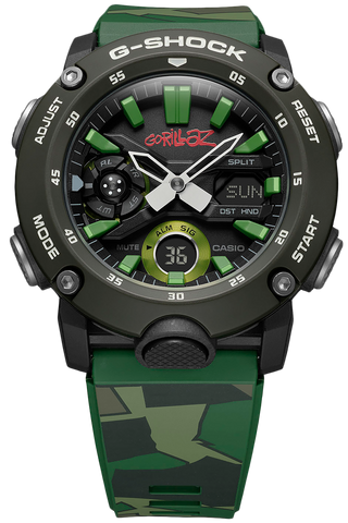 G-Shock Watch Gorillaz Limited Edition GA2000GZ-3A