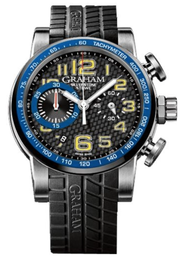 Graham Watch Silverstone Stowe Racing Blue & Yellow 2SAAC.B04A.K07S