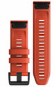 Garmin Strap QuickFit 26 Flame Red Silicone