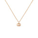 Gucci GG Running 18ct Rose Gold Pendant YBB687118001