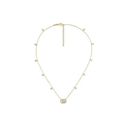 Gucci GG Running 18ct Yellow Gold Diamond Necklace YBB481624001