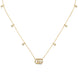 Gucci GG Running 18ct Yellow Gold Diamond Necklace YBB481624001