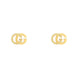 Gucci GG Running 18ct Yellow Gold Stud Earrings YBD652219001