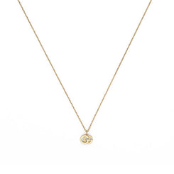 Gucci GG Running 18ct Yellow Gold Pendant Necklace YBB481638001