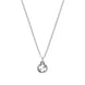 Gucci Interlocking G Aged Sterling Silver Pendant YBB455535001