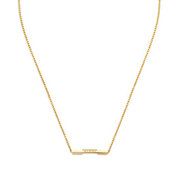 Gucci Link to Love 18ct Yellow Gold Necklace YBB662108001