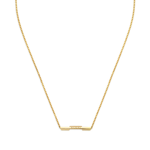 Gucci Link to Love 18ct Yellow Gold Necklace YBB662108001