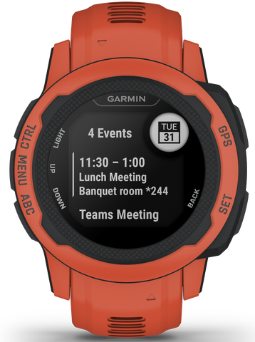 Garmin Instinct 2S GPS Poppy Smartwatch