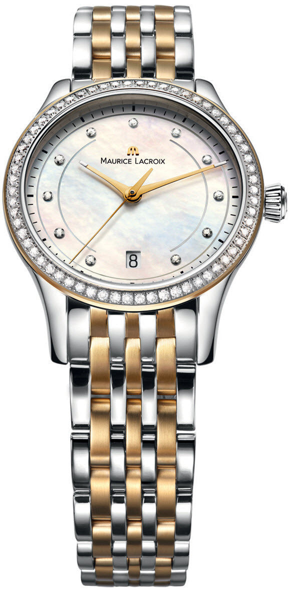 Maurice Lacroix Watch Les Classiques Round Ladies Date LC1026