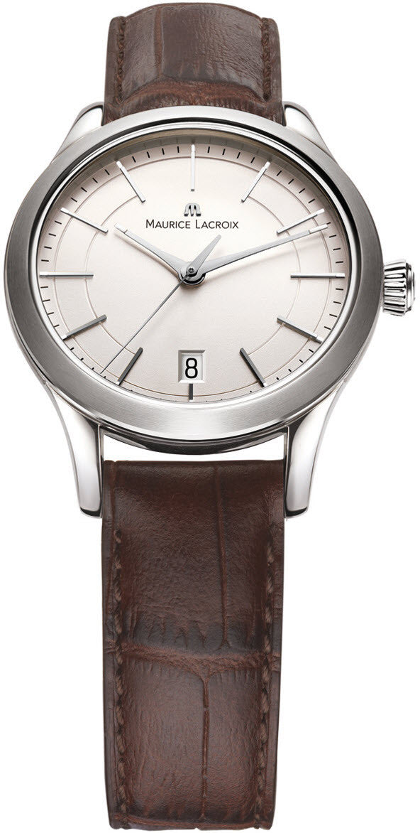 Maurice Lacroix Les Classiques Round Ladies Date D LC1026 SS001