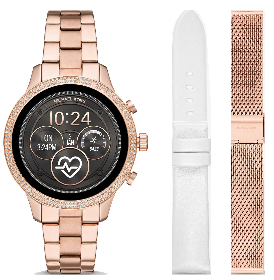 Michael kors smartwatch hot sale runway gold