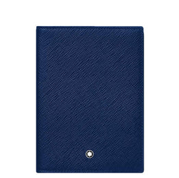 Montblanc Sartorial Passport Holder Blue 130816