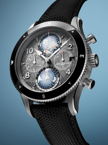 Montblanc Watch 1858 Geosphere Chronograph 0 Oxygen The 8000 Limited Edition