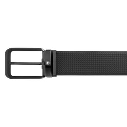 Montblanc 35mm Reversible Leather Belt Black 128773 .