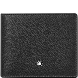 Montblanc Card Holder Meisterstuck Soft Grain Leather Wallet 6cc, 126250