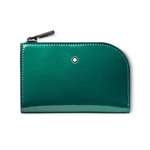 Montblanc Mini Pouch Glossy Leather Extreme 2.0 Green 129658 _