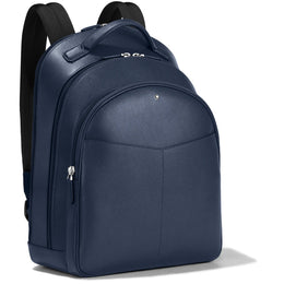 Montblanc Sartorial Medium Blue Three Compartments Backpack 128547