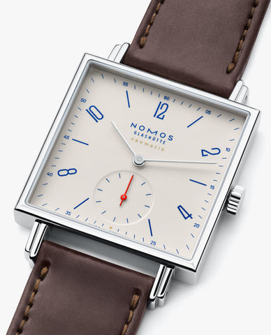 Nomos Glashutte Watch Tetra Neomatik Off White 175 Years of Watchmaking Limited Edition