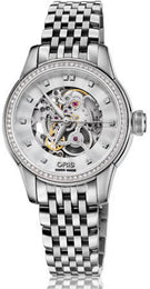 Oris Watch Artelier Lady Skeleton Bracelet 01 560 7687 4919-07 8 14 77