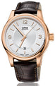 Oris Watch Classic Date Rose Gold PVD Leather 01 733 7594 4831-07 6 20 12