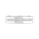 Platinum 0.18ct Diamond Row Cushion Ring DW075