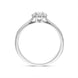 Platinum Brilliant Cut 0.20ct Diamond Round Ring BLC-168