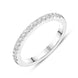 Platinum Brilliant Cut 0.30ct Diamond Half Eternity Ring BLC-179