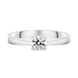 Platinum Brilliant Cut 0.31ct Diamond Solitaire Ring BLC-160