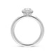 Platinum Brilliant Cut 0.39ct Diamond Pear Ring BLC-171